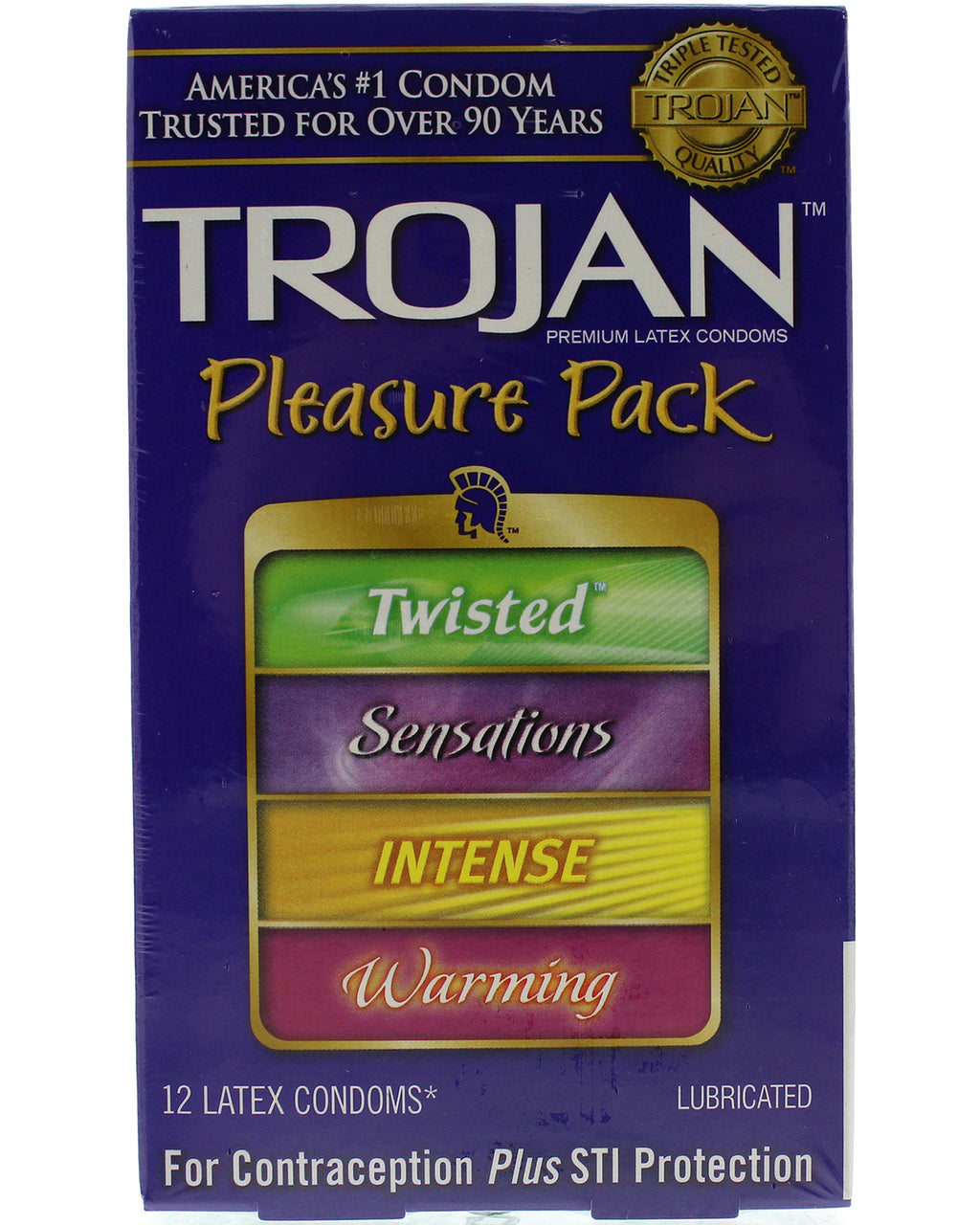 Trojan Pleasure Pack - 12 Pack TJ95302