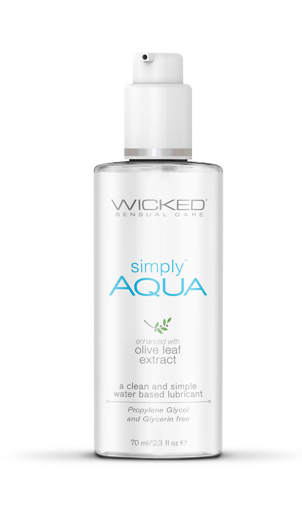 Simply Aqua Fragrance Free Lubricant - 2.3 Fl. Oz. WS-91102