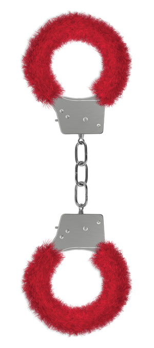 Beginner's Furry Handcuffs - Red OU-OU002RED