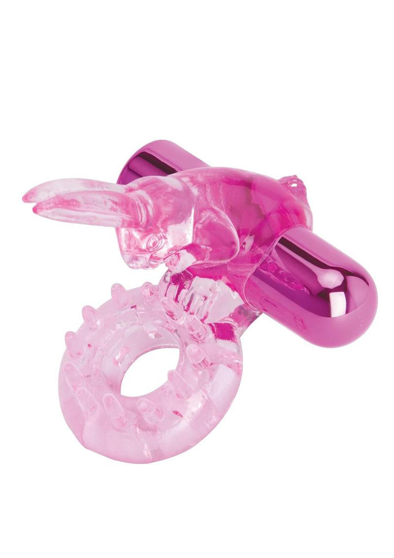 Bodywand Rechargeable Rabbit Ring - Pink X-BW1500