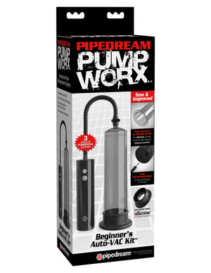 Pump Worx Beginners Rechargeable Auto Vac Kit -  Smoke / Black