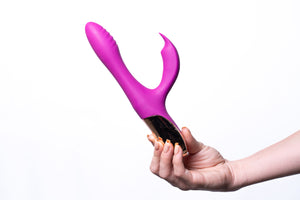 Skyler Silicone Bendable Rabbit - Purple