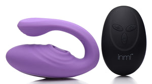 7x Pulse Pro Pulsating and Clit Stim Vibe With  Remote INM-AG601