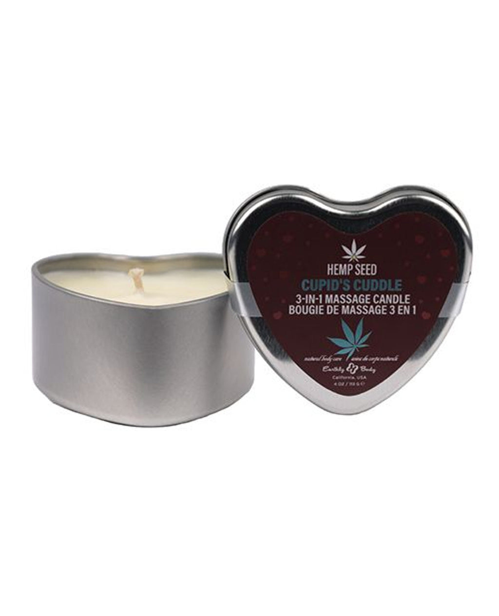 Hemp Seed 3-in-1 Valentines Day Candle - Cupid's Cuddle 4 Oz EB-HSCV024A