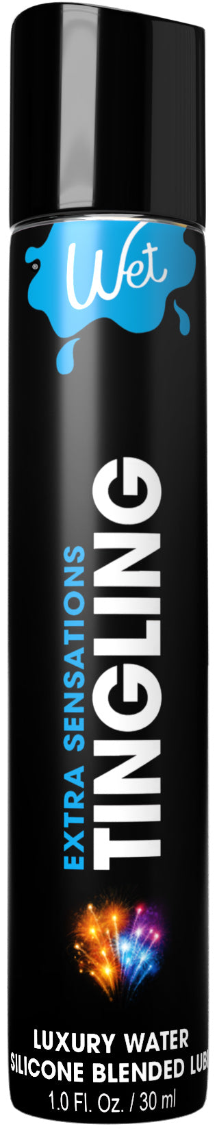 Wet Extra Sensations Tingling Water/silicone Blend Based Lubricant 1 Oz WT27310