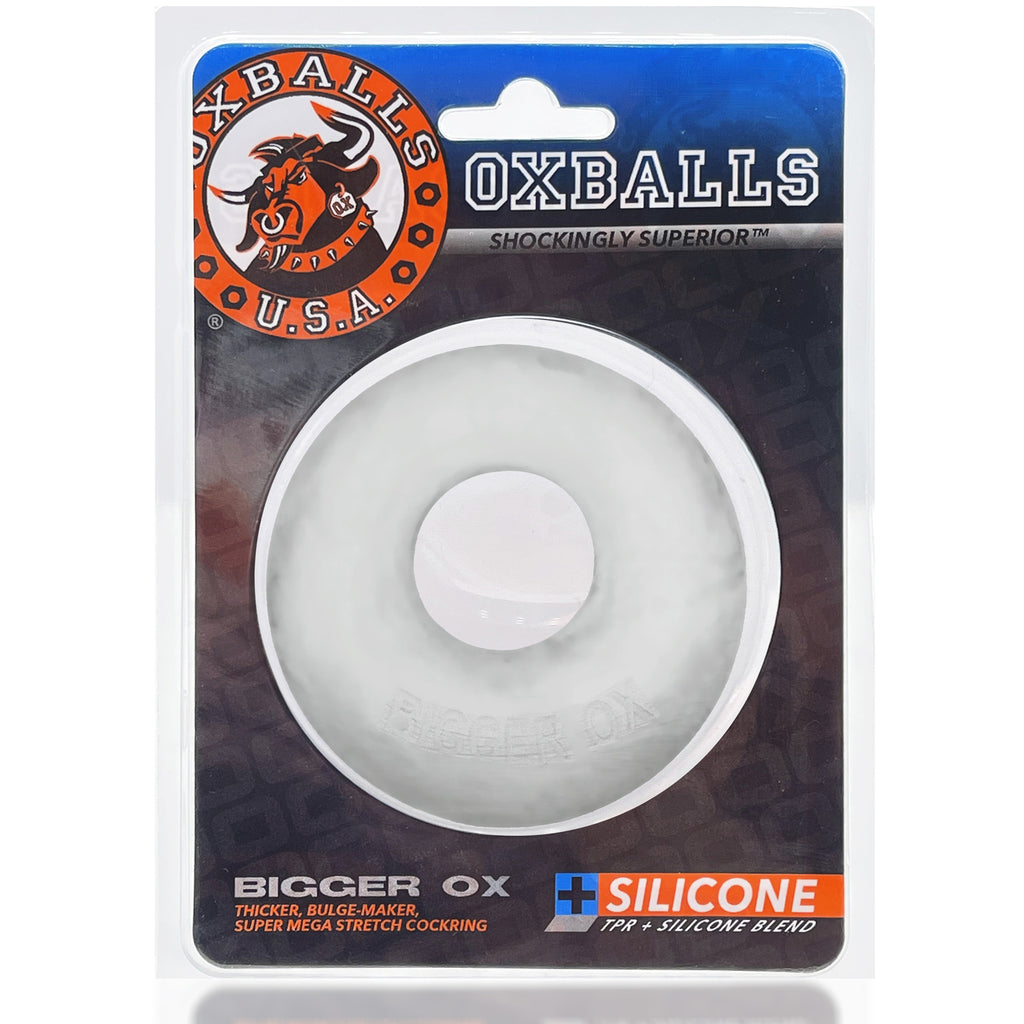 Bigger Ox Cockring - Clear Ice