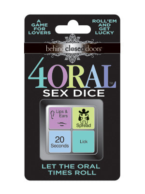 Behind Closed Doors - 4 Oral Sex Dice LG-BCD016