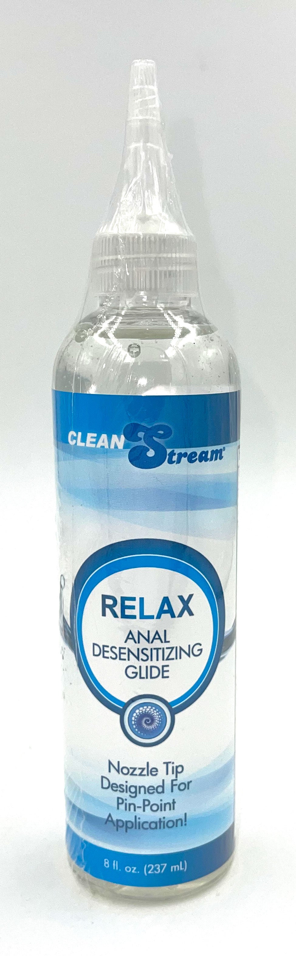 Relax Desensitizing Anal Lube With Dispensing Tip - 8 Oz CS-AF987