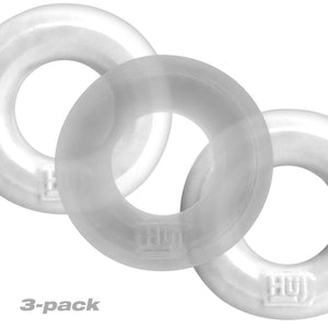 Huj3 C-Ring 3-Pack - White / Clear Ice OX-HUJ-102WHCL