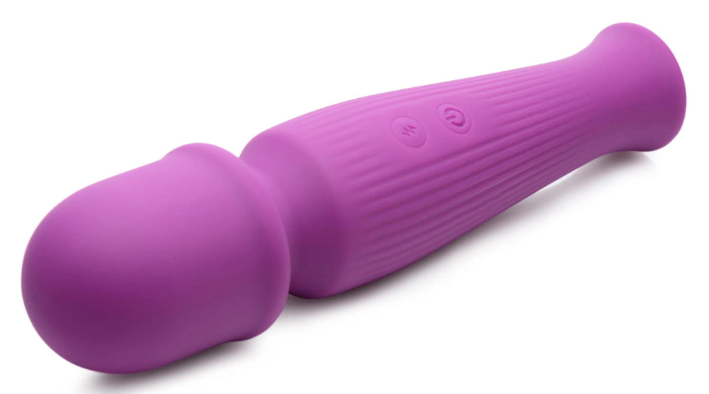 Silicone Wand Massager - Violet