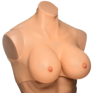 Perky Pair G-Cup Silicone Breasts - Light MS-AH316