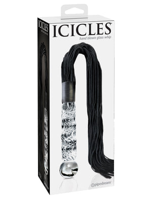 Icicles No. 38 - Clear / Black