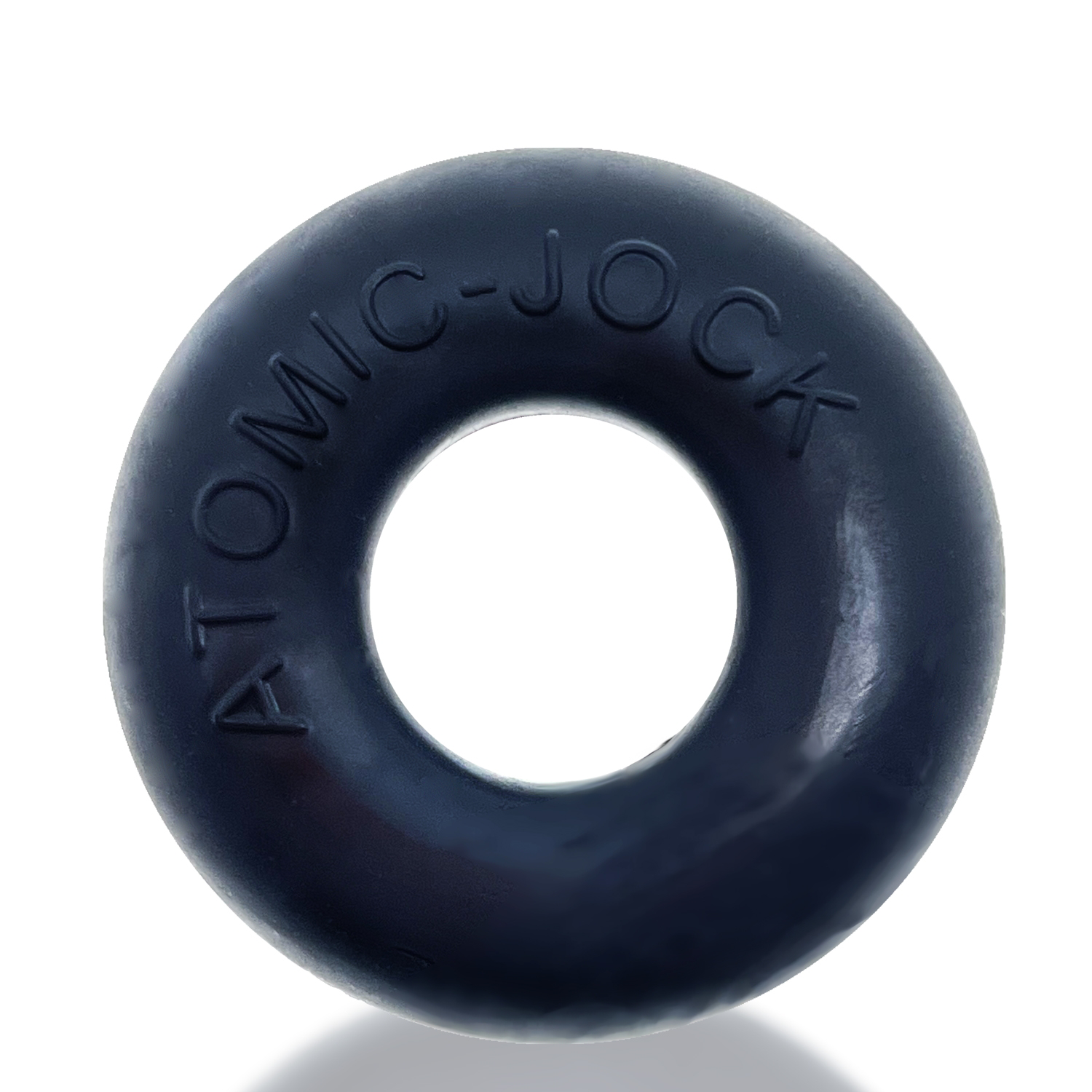 Do-Nut-2 Large Atomic Jock Cockring - Night Black OX-AJ1025-2NGT
