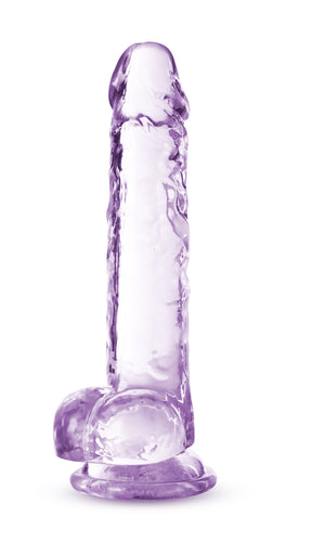 Naturally Yours - 7 Inch Crystalline Dildo -  Amethhyst BL-51601