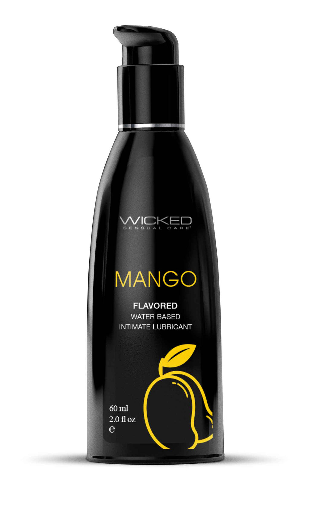 Aqua Mango Flavored Water Based Intimate Lubricant - 2 Fl. Oz. WS-90462
