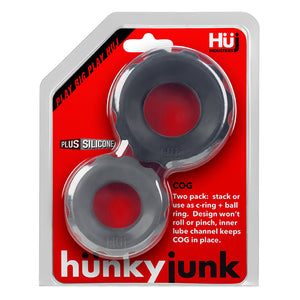 Hunkyjunk Cog 2 - Size C-Ring - Tar / Stone
