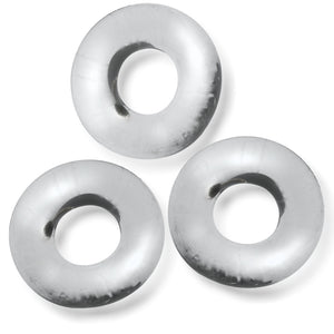 Fat Willy 3-Pack Jumbo C-Rings - Clear OX-3065-CLR