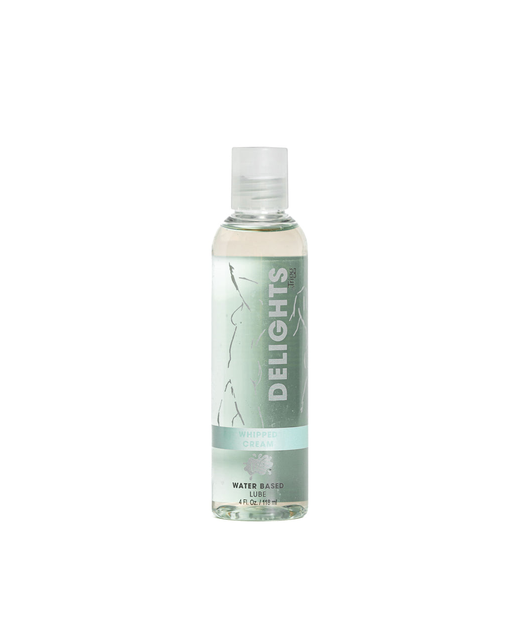 Delight Water Based - Whipped Cream - Flavored Lube 4 Oz WT21569