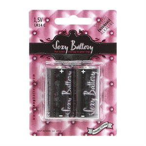 Sexy Battery LR14 C - 2 Count Card SB-084