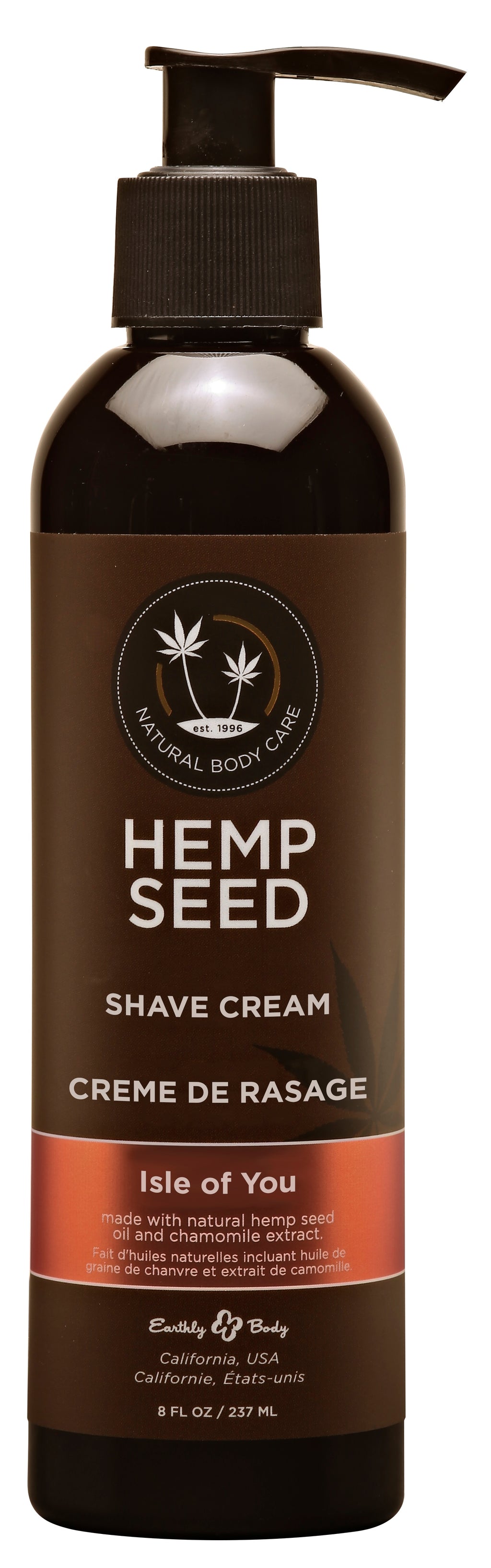 Hemp Seed Shave Cream - Isle of You 8oz EB-HSSK052
