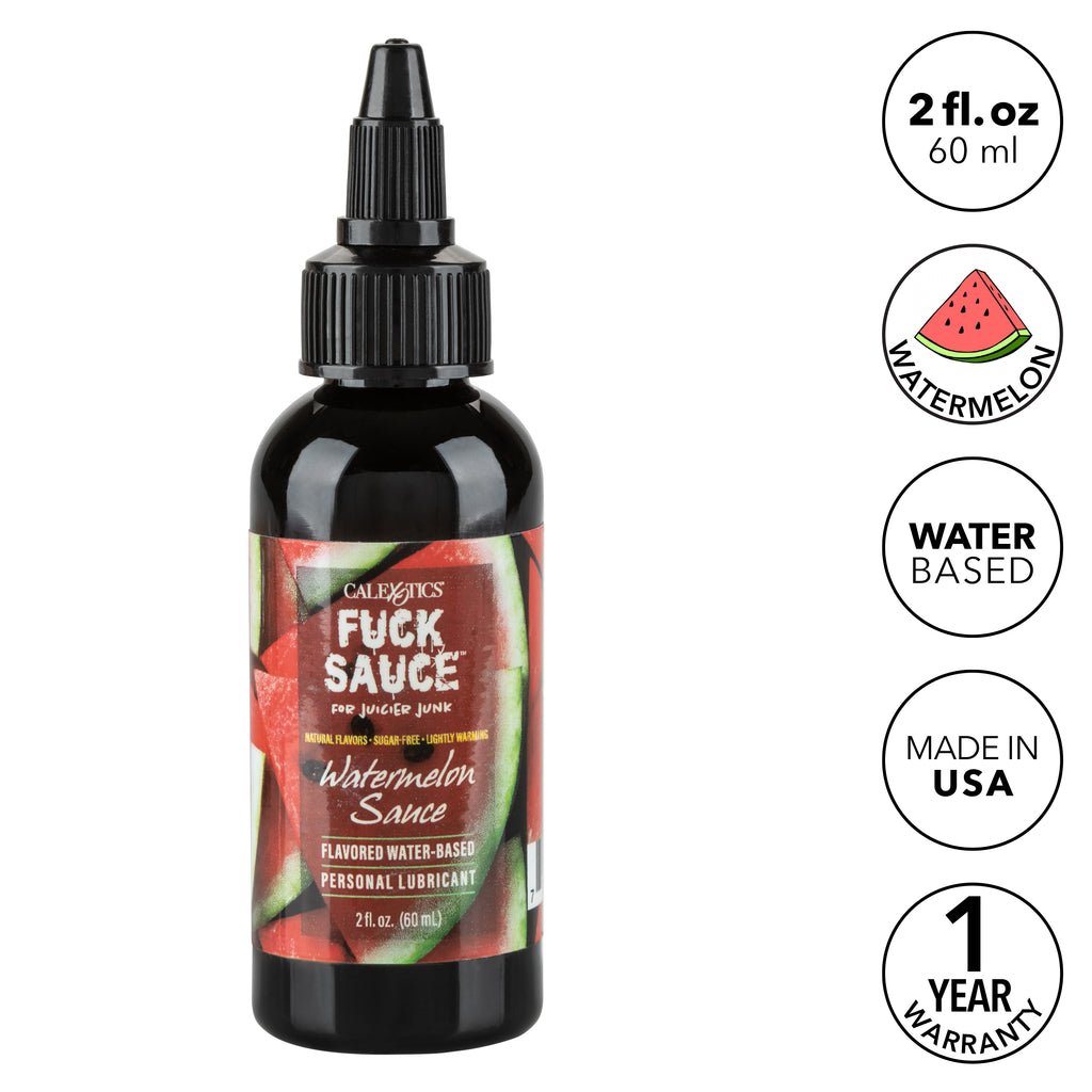 Fuck Sauce Flavored Water-Based Personal  Lubricant - Watermelon - 2 Fl. Oz.