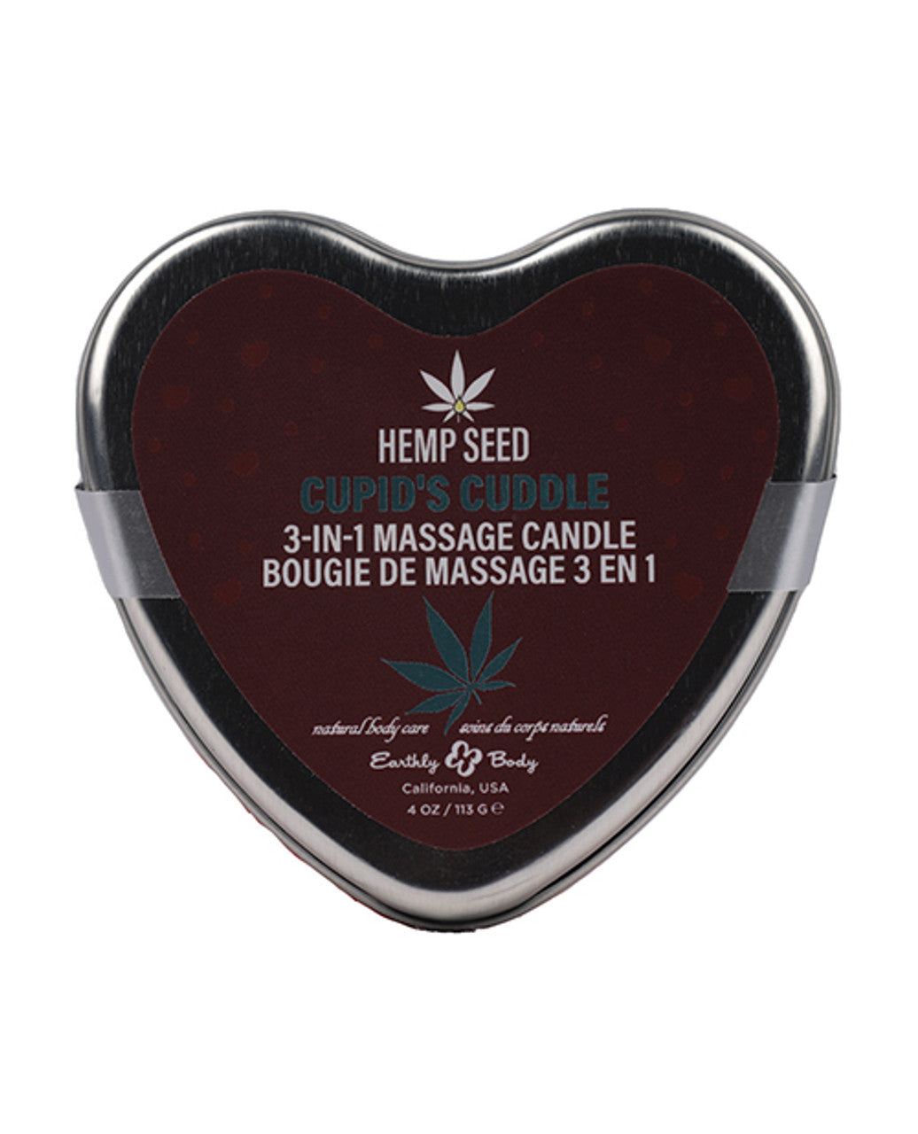 Hemp Seed 3-in-1 Valentines Day Candle - Cupid's Cuddle 4 Oz