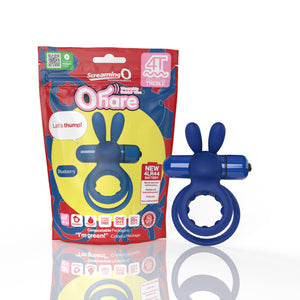 Screaming O 4t - Ohare Wearable Rabbit Vibe -  Blueberry
